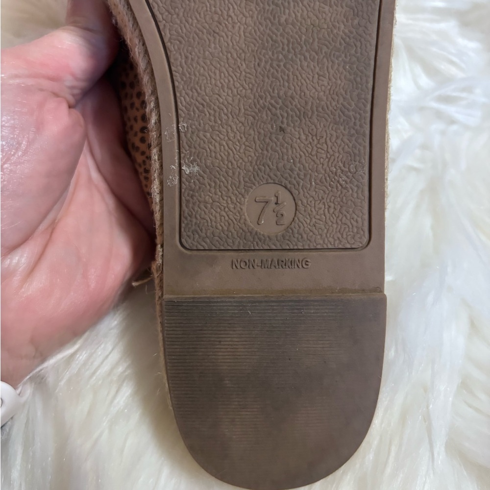 Universal Thread Leopard Print Espadrille Mule in… - image 6